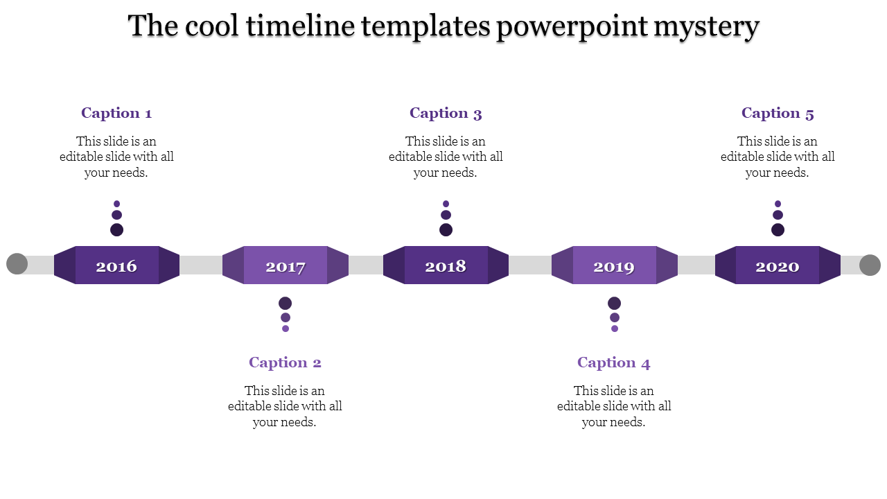Affordable Cool Timeline Templates PowerPoint Slide